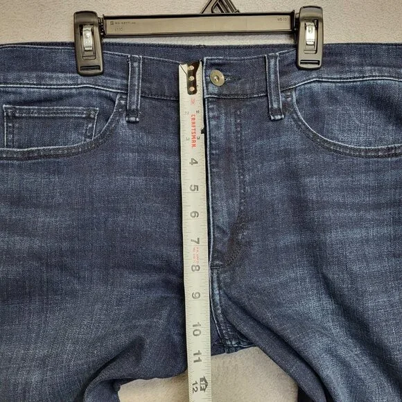 Rag & Bone Jeans Men's 34x32 RB 2 Slim Fit Blue Stretch Denim Tailored Leg